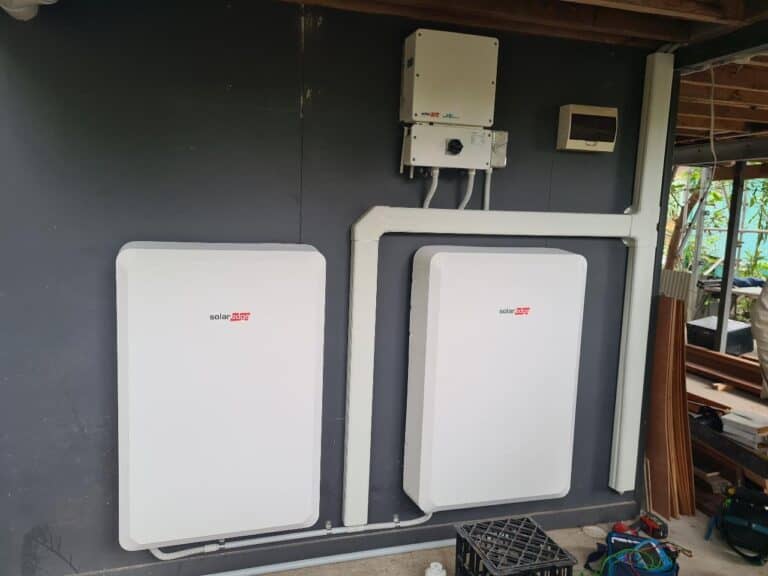 Battery Bank on the wall