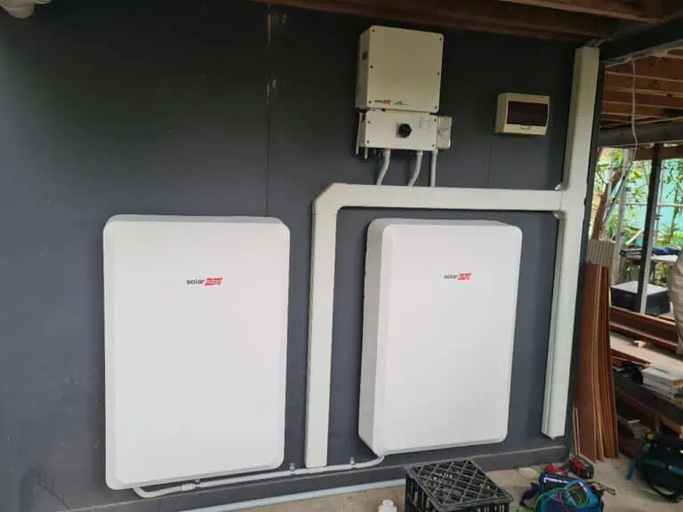 Battery Bank on the wall