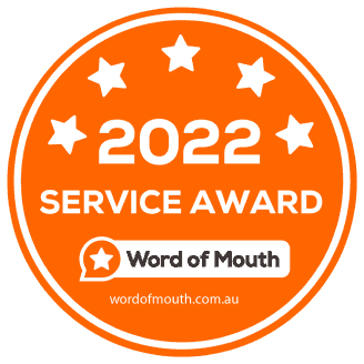 2022 Word of Mouth service award