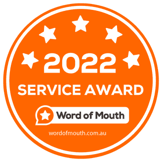 2022 Word of Mouth service award